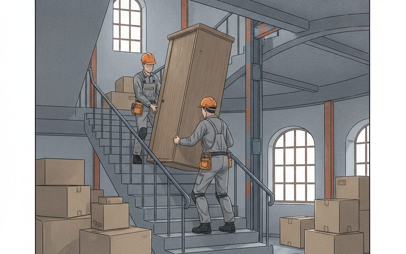 Wohnung entrümpeln Oberhausen – unser Team bei der Arbeit in Oberhausen